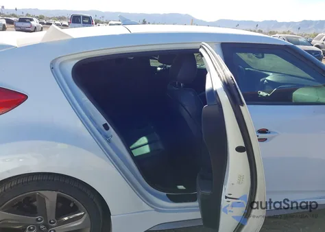 2015 Hyundai Veloster Turbo from USA, damaged, VIN KMHTC6AE1FU231388